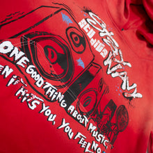 Load image into Gallery viewer, Stay Wavy &quot;Studios&quot; Pull over hoodie (Washed Red)
