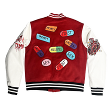 Load image into Gallery viewer, &quot;Love is a Drug&quot; Letter Man Jacket
